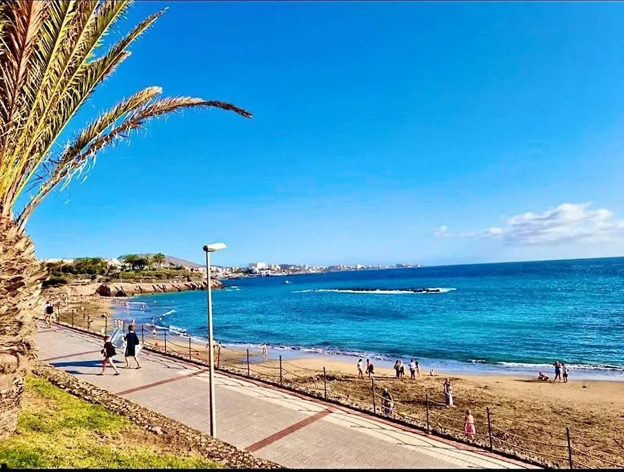 Lovely Suite On Frontline Of Tenerife Best Beach! Costa Adeje  Spain