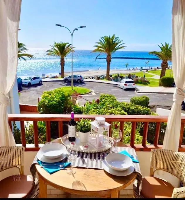 Lovely Suite On Frontline Of Tenerife Best Beach! Costa Adeje  Spain