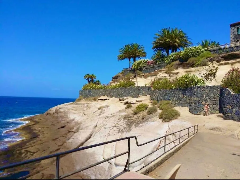 Lovely Suite On Frontline Of Tenerife Best Beach! Costa Adeje  Apartment